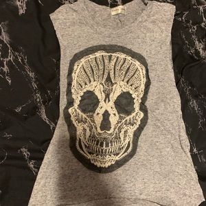 Skull tank top